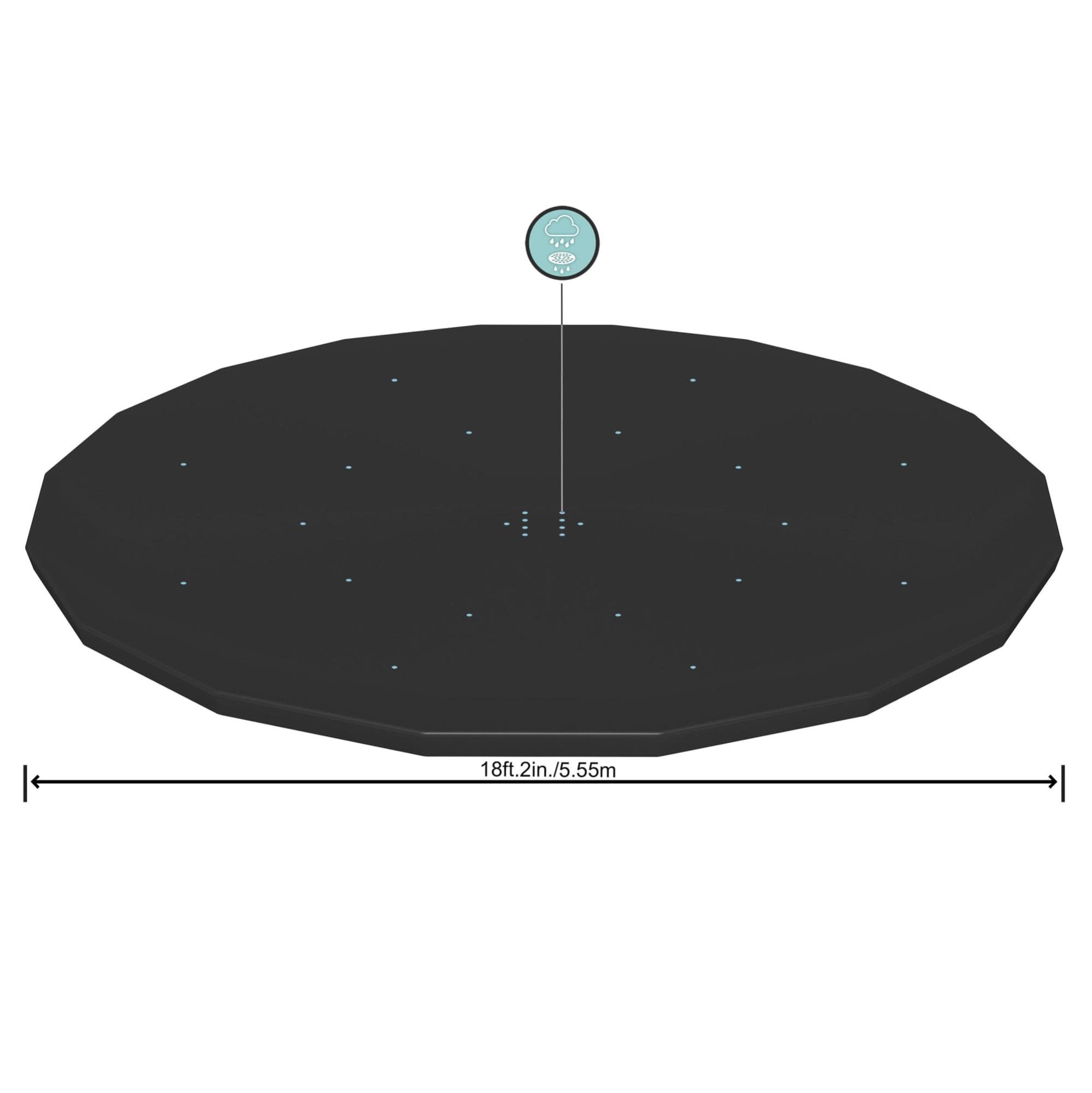 Copertura rotonda per piscina da 488 e 549 cm