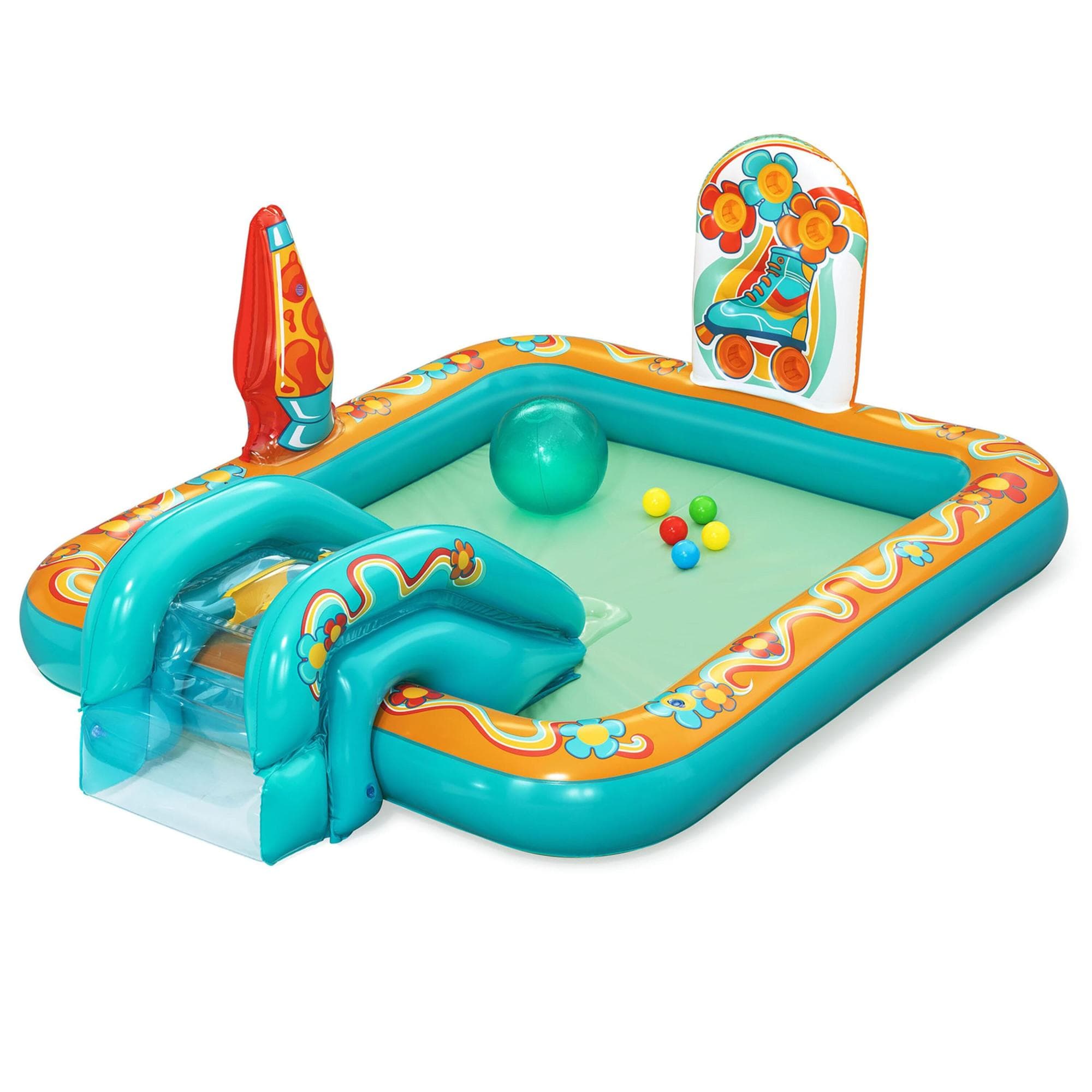 Playcenter gonfiabile Retro Groove per bambini