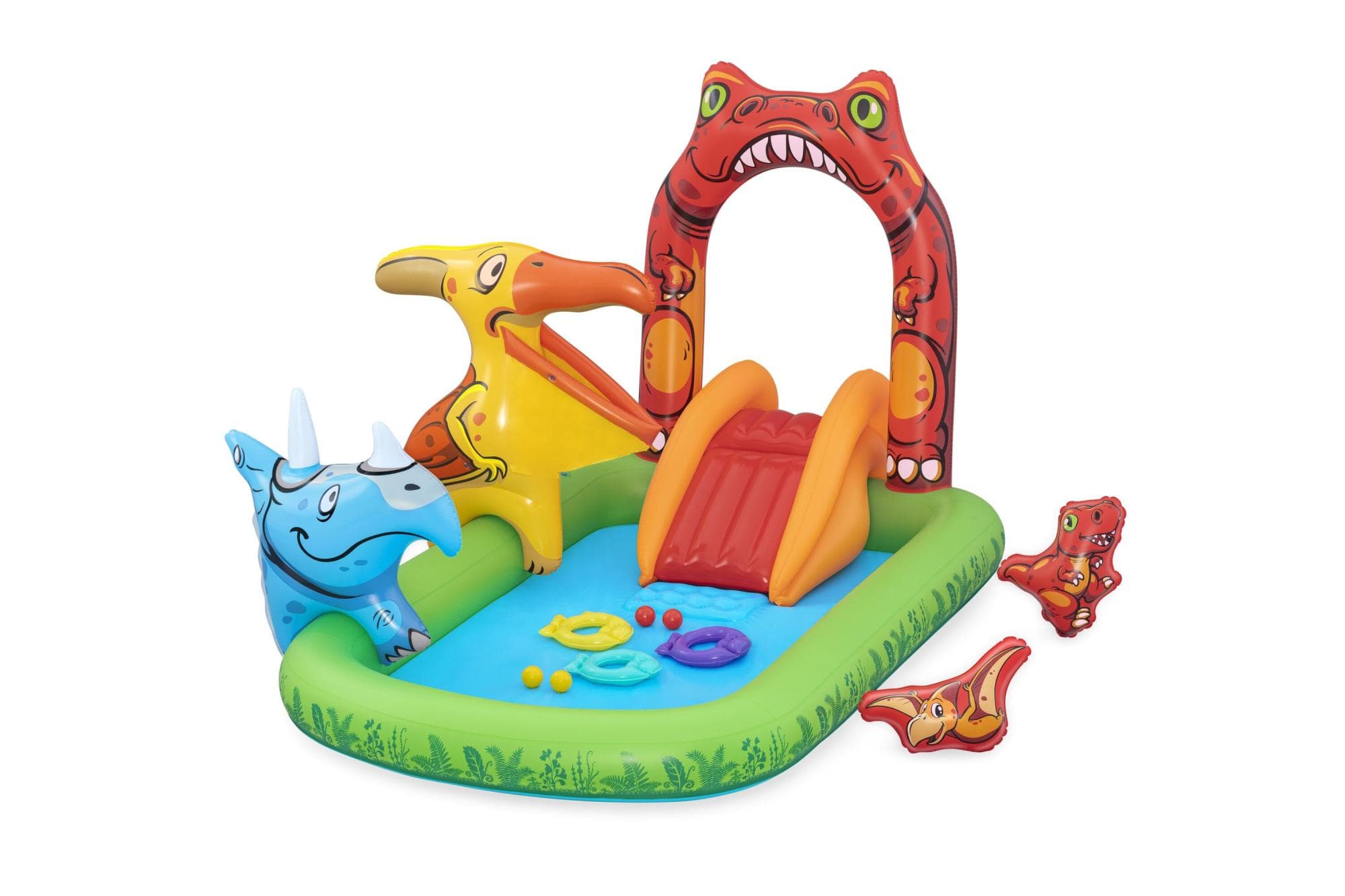 Playcenter gonfiabile Jurassic Splash per bambini