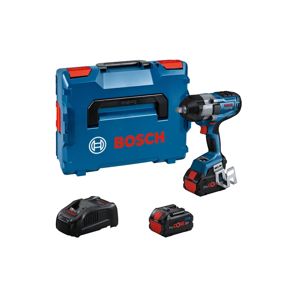 Avvitatore a massa battente GDS 18V-1000 con 2 Batterie ProCORE 18V 8.0 Ah 06019J8302 Professional BOSCH